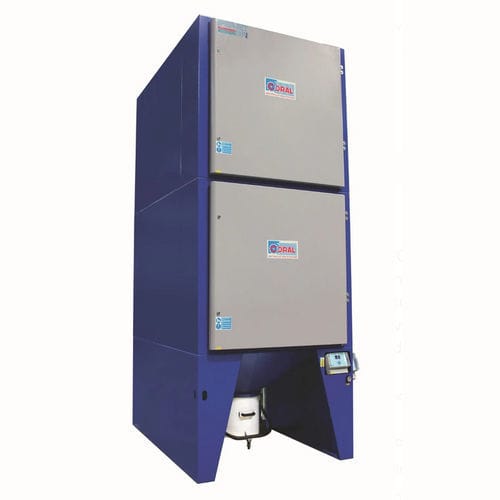 Bodenstehende Rauchabzugsanlage - Iperjet DF MAX TC TRU series - CORAL - für Industrieanwendungen / Patronen / automatische Filterreinigung