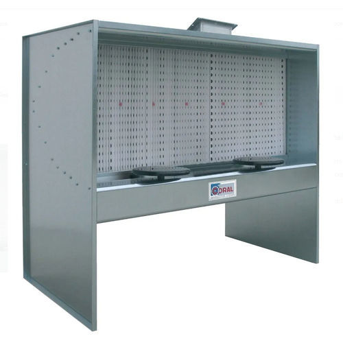 Offene Lackierkabine - MINIDRY series - CORAL - für Einzelteile / Trockenfilter / ATEX