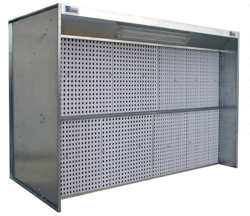 Offene Lackierkabine - TECNODRY series - CORAL - für Einzelteile / Filterung / ATEX