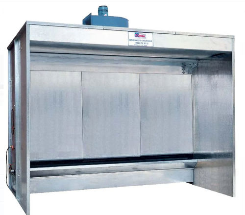 Offene Lackierkabine - Zincvelo ZB series - CORAL - für Einzelteile / mit Wasservorhang / ATEX