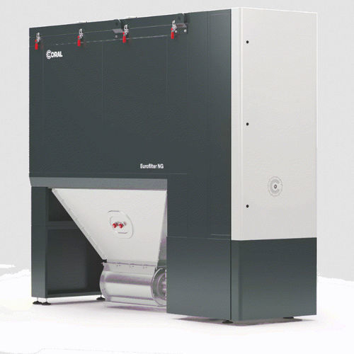 Beutel-Entstauber - Eurofilter NG VS series - CORAL - mechanische Abreinigung / modular / selbstreinigend