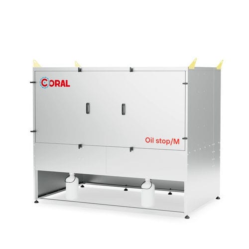 Entstauber mit HEPA-Filter - Oil STOP/M series - CORAL - mechanische Abreinigung / modular / hohe Effizienz