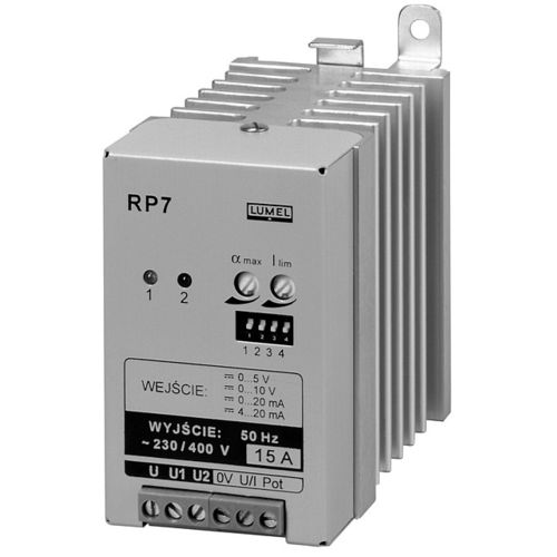 Einphasiger Leistungssteller - RP7 - LUMEL - für DIN-Schiene