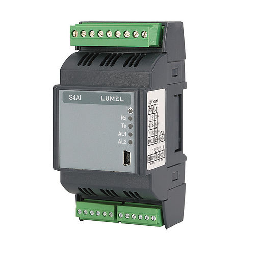 Analoges Eingangsmodul - S4AI  - LUMEL - USB / RS-485 / Modbus