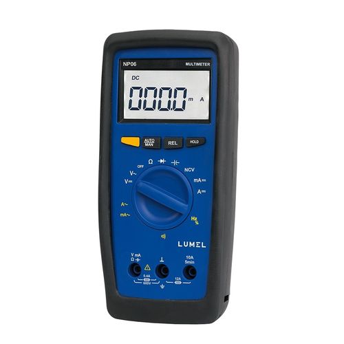 Digitales Multimeter - NP06 - LUMEL - tragbar / 1000 V / 10 A