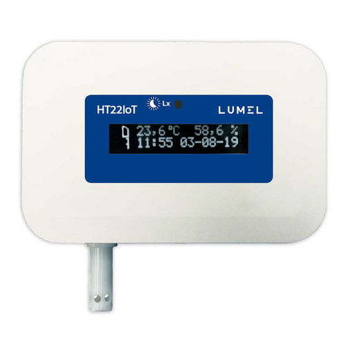 Temperatur-Datenlogger - HT22IoT - LUMEL - Feuchte / CO2 / Modbus