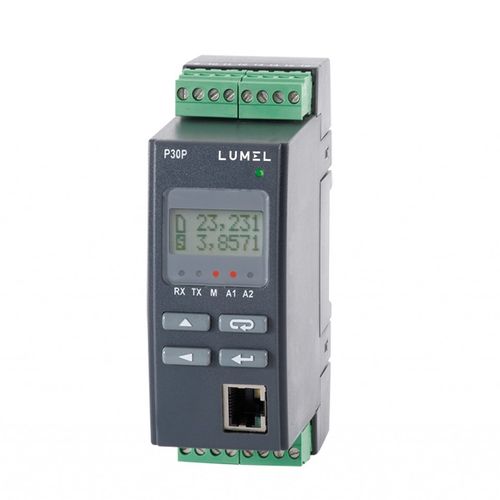Leistungs-Messumformer / für DIN-Schiene - P30P - LUMEL - einphasig