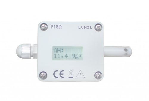 Messwandler / Feuchtigkeit und Temperatur - P18  - LUMEL - analog / RS-485 / digital