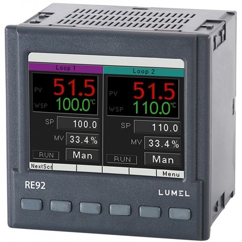 Digitaler Temperaturcontroller - RE92 - LUMEL - Grafik / PID / programmierbar
