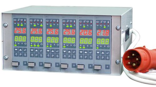 Temperaturcontroller mit LCD-Display - SR11 - LUMEL - für Spritzguss