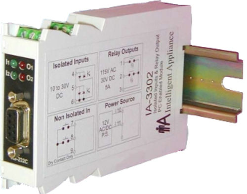 Digitales Eingangsmodul - IA-3302-2 - Intelligent-Appliance - RS232 / 4 Kanäle / 2 E