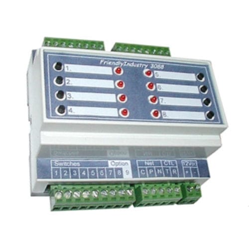 Digitales E/A-Modul - IA-3088-2 - Intelligent-Appliance - RS-485 / RS-232 / 8 Digitaleingänge