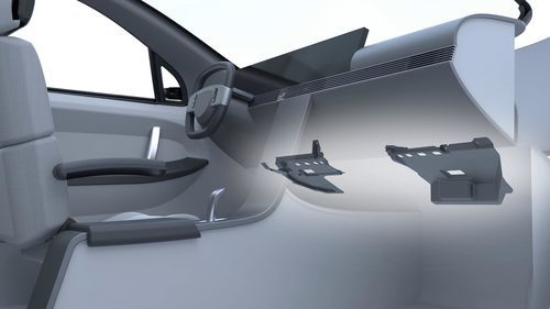 Befestigungselement für Automobilanwendungen - Hutchinson Precision Sealing Systems - Platten / Polypropylen / maßgefertigt