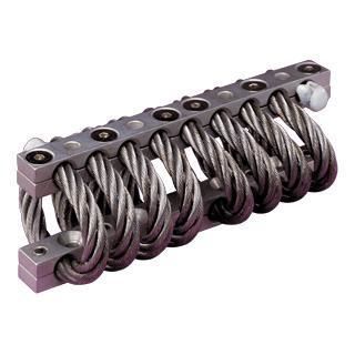 Kabelschelle / galvanisiertem Stahl - Vibcable - Hutchinson Precision Sealing Systems - Aluminium / Edelstahl / Snap-In