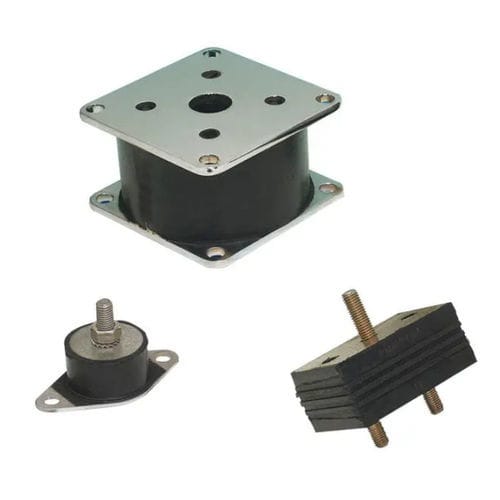 Quadratische elastische Lagerung - 53 - Hutchinson Precision Sealing Systems - Elastomer / für Maschine / für schwere Lasten
