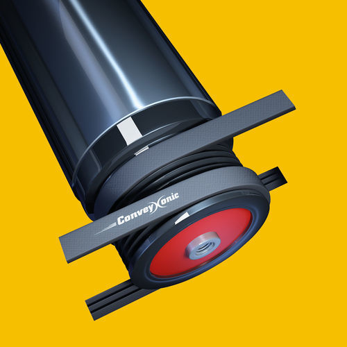 Flexibles Förderband - Conveyxonic® - Hutchinson Precision Sealing Systems - Segeltuch / Rippenprofil / Schwerlast