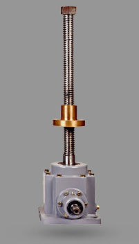 Spindelhubgetriebe / rotierende Spindel - BGJ series - Gears and Gear Drives (India) Pvt. Ltd - mit Kegelradgetriebe / Gusseisen / Aluminium