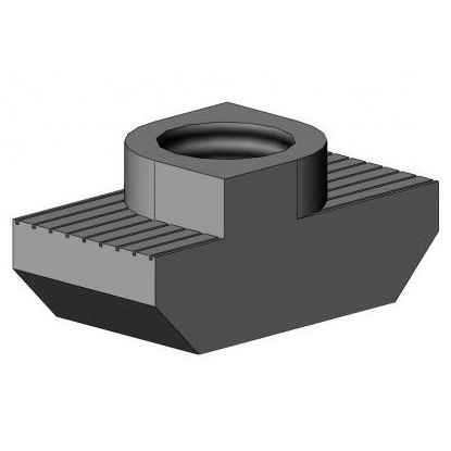 Nutenstein für T-Rillen - 3110 S 100 VZ 01 series - TecEnMa GmbH