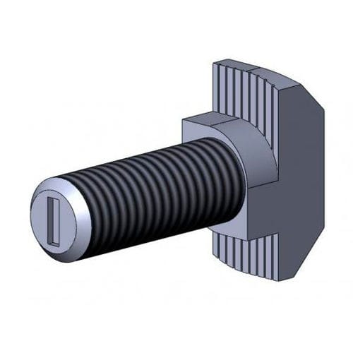 Gewindebolzen - 3310 S 1008 VZ 01 series - TecEnMa GmbH - T / Hammer / aus verzinktem Stahl