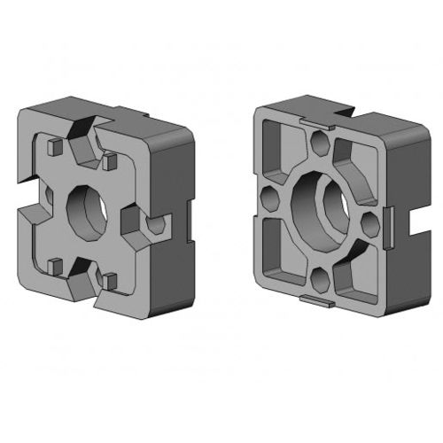 Aluminium-Profilverbinder - 4201 AL - EL 01 series - TecEnMa GmbH - Druckguss