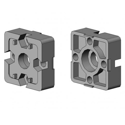 Aluminium-Profilverbinder - 4202 AL - EL 01 series - TecEnMa GmbH - Druckguss