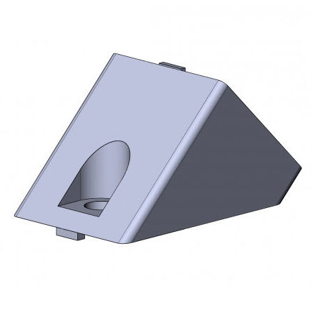 Aluminium-Profilverbinder - 4408 A 4040 SI 01 - TecEnMa GmbH