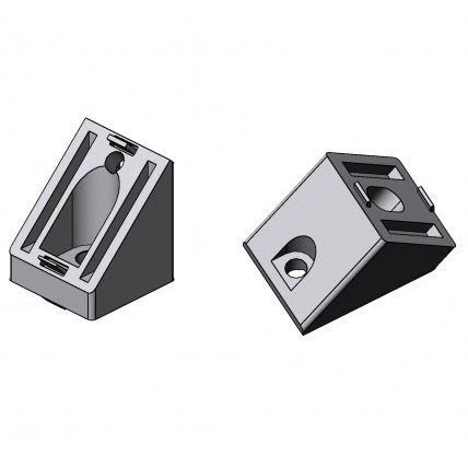 Aluminium-Profilverbinder - 4410 A 44 SI 01 series - TecEnMa GmbH - Druckguss