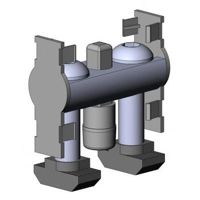 Bolzenverbinder für Profilmontage - 4610 S 10 VZ 01 series - TecEnMa GmbH