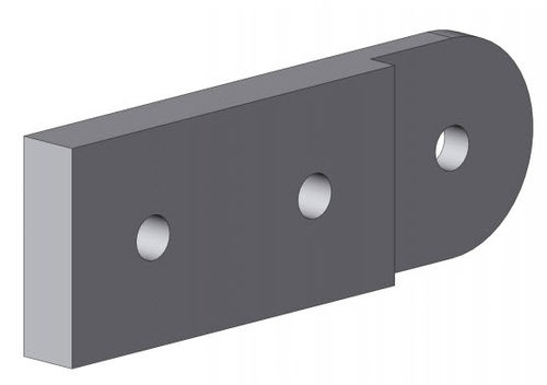 Gelenkwinkel für Profilmontage - 4710 A 40120 EL 01 - TecEnMa GmbH