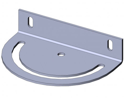 Befestigungsplatte für Profilmontage - 4804 S 0001 VZ 01 - TecEnMa GmbH