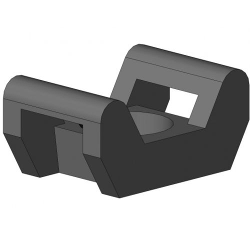 Polyamid-Kabelbandhalter - 6331 K 0001 SW 01 - TecEnMa GmbH