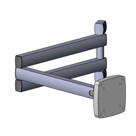 Schwenkbarer Monitorhalter - TecEnMa GmbH - wandmontiert