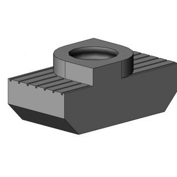 Nutenstein für T-Rillen - 3108 S 080 VZ 01 series - TecEnMa GmbH