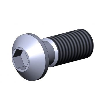Linsenschraube - 3510 S-VZ 01 series - TecEnMa GmbH - Sechskant / aus verzinktem Stahl