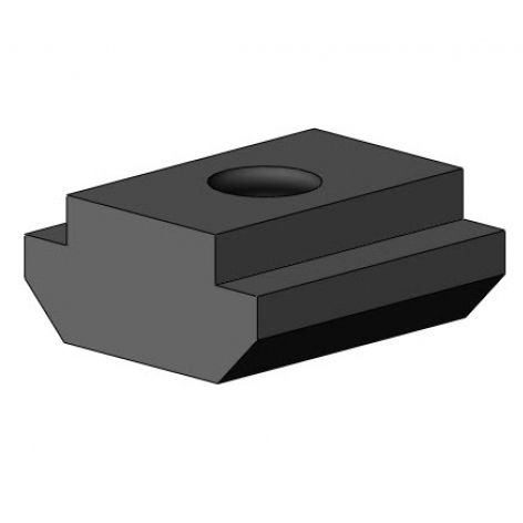 T-Mutter - 3006 S 0x VZ 01 - TecEnMa GmbH - verzinkter Stahl / für Profilmontage