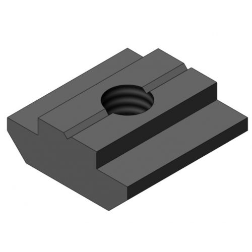 T-Mutter - 3008 S 0x VZ 01 - TecEnMa GmbH - verzinkter Stahl / für Profilmontage