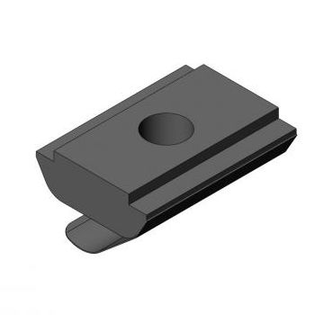 T-Mutter - 3008 S 0x VZ 02 - TecEnMa GmbH - verzinkter Stahl / für Profilmontage