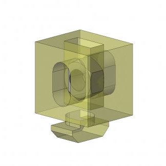 Transparenter Uniblock für Profile - 6302K0806TR series - TecEnMa GmbH - PVC