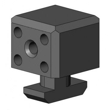 Uniblock für Profile / aus PA - 6303 K 10 SW 01 - TecEnMa GmbH