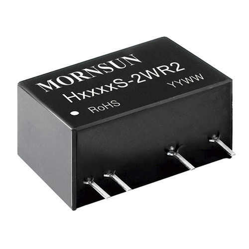 Ungeregelter DC-DC-Wandler - G_S-2WR2 - MORNSUN Guangzhou Science & Technology Co.,Ltd. - isoliert / SIP / für medizinische Anwendungen