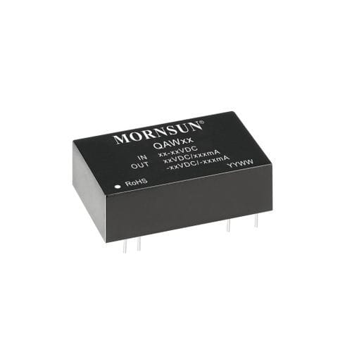 Isolierter DC/DC-Wandler - QAW - MORNSUN Guangzhou Science & Technology Co.,Ltd. - gesteuert / Spannungsbereich Eingang 2:1 / Leistung