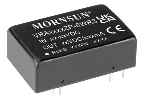 DC/DC-Wandler / DIP - VRB_ZP-6WR3 series  - MORNSUN Guangzhou Science & Technology Co.,Ltd. - in Metallgehäuse / Metallgehäuse 1"x1" / gesteuert