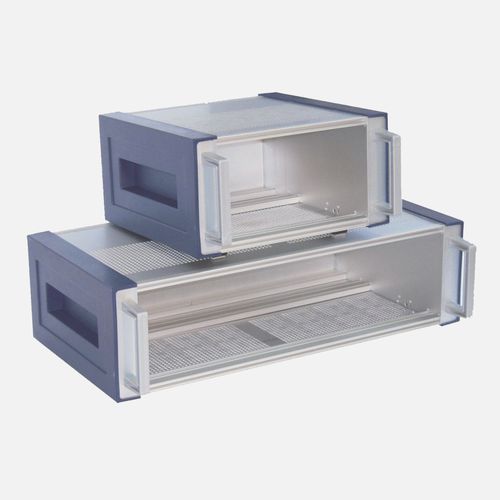 Desktop-Gehäuse - Gie-Tec GmbH - 3U / rechteckig / Aluminiumprofil
