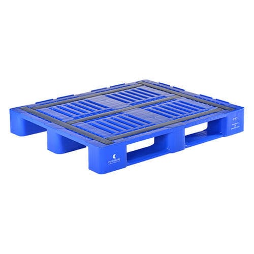 Metallpalette - CR3 1210 - Tosca - HDPE / für die Lebensmittelindustrie / für Materialumschlag