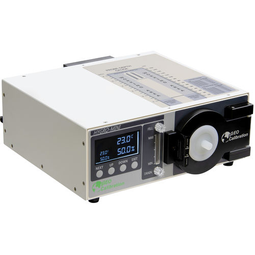 Feuchtigkeitsgenerator mit Eichsystem - Hygro Mini-X - GEO Calibration Inc. - Benchtop / computergesteuert / programmierbar