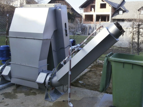 Schraubenrechen - TITAN ® - ESTRUAGUA - zur Abwasseraufbereitung