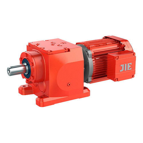 Schrägverzahnter Getriebemotor - JRTR series - JIE Drive Technology Co. Ltd - dreiphasig / asynchron / koaxial