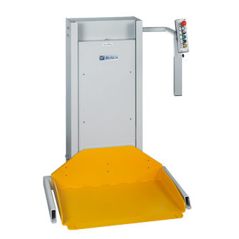 Arbeitsplattform - HL series - Gerhard Busch EBB - für Hubanwendungen / zum Entladen / hydraulisch