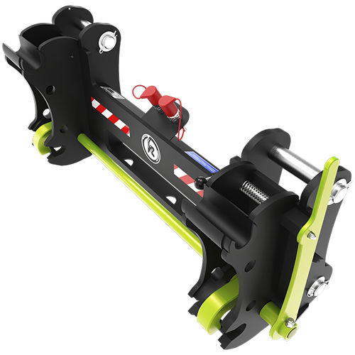 Schnellwechselsystem für Lademaschinen - 4 Series - KOVACO, spol. s r.o. - für Baggerlader / hydraulisch