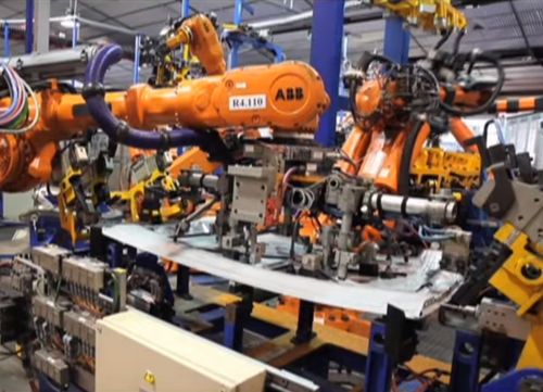 Zusammenbau für die Automobilindustrie - gestamp - Großserien / Stahl